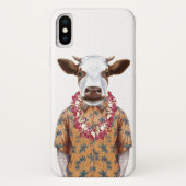 Hawaiiaanse Shirt Cow Case-Mate iPhone Case (Achterkant)