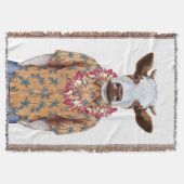 Hawaiiaanse Shirt Cow Deken (Voorkant)