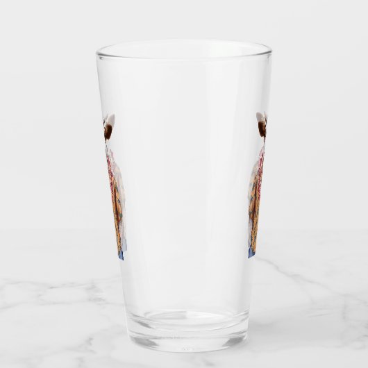 Hawaiiaanse Shirt Cow Glas (Links)