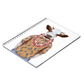 Hawaiiaanse Shirt Cow Notitieboek (Linkerzijde)