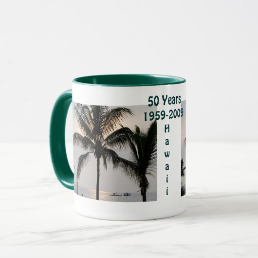 Hawaiiaanse staat mok (Voorkant links)