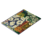 Hawaiiaanse stamelementen en hibiscus fabric patch notitieboek (Linkerzijde)