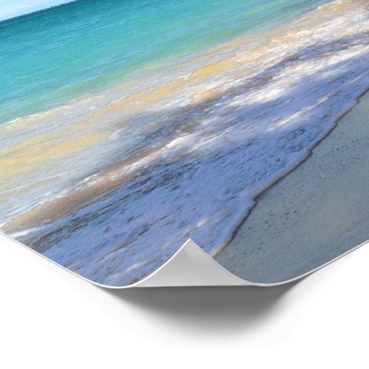 Hawaiiaanse stijl afdrukken poster (Hoek)