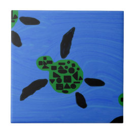 Hawaiiaanse stijl Decoratief Zee schildpad Tegeltje