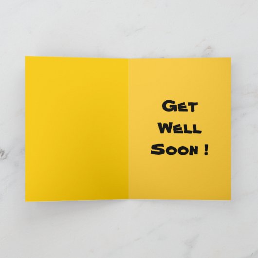 Hawaiiaanse stijl Get Well Kaart (Binnen)