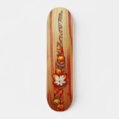 Hawaiiaanse stijl persoonlijk skateboard (Voorkant)