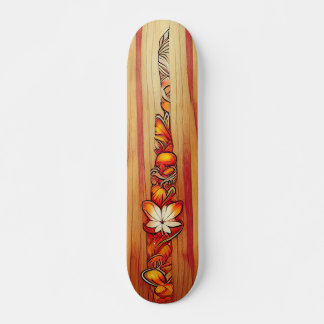Hawaiiaanse stijl persoonlijk skateboard