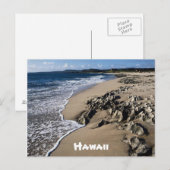 Hawaiiaanse stranden briefkaart (Voorkant / Achterkant)