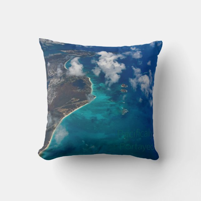 Hawaiiaanse stranden kussen (Voorkant)