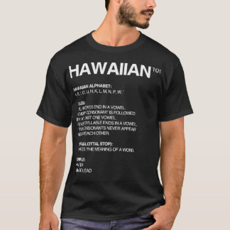 Hawaiiaanse taal t-shirt