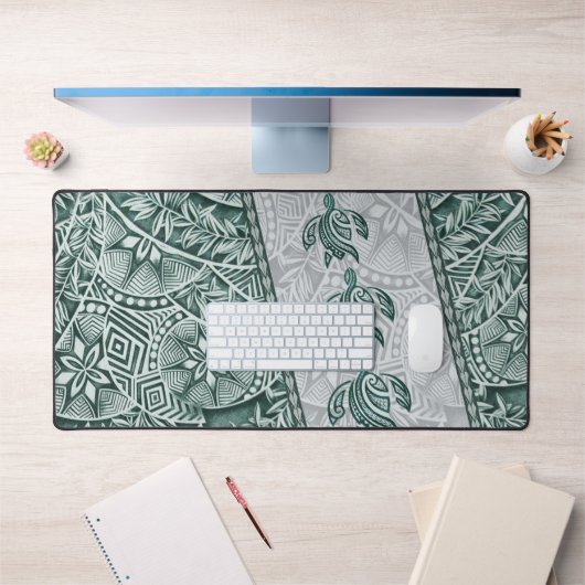 Hawaiiaanse tapa en honu bureaumat (Kantoor 1)