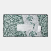 Hawaiiaanse tapa en honu bureaumat (Keyboard & Muis)
