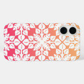 Hawaiiaanse tropische bladeren | Roze Sunset Gradi Case-Mate iPhone Case (Achterkant (horizontaal))