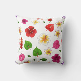 Hawaiiaanse tropische bloemen kussen