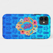 Hawaiiaanse Tropische Honu Case-Mate iPhone Case (Achterkant (horizontaal))