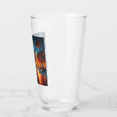 Hawaiiaanse/tropische kerst glas (Links)