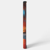 Hawaiiaanse/tropische kerst samsung galaxy hoesje (Linkerkant)