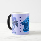 Hawaiiaanse tropische magische mok (Voorkant links)