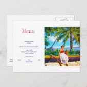 -Hawaiiaanse Vacature Briefkaart (Voorkant / Achterkant)