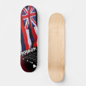 Hawaiiaanse vlag 2 persoonlijk skateboard (Voorkant)