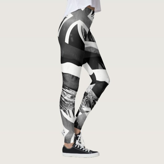 Hawaiiaanse vlag in Monotone Leggings (Rechts)