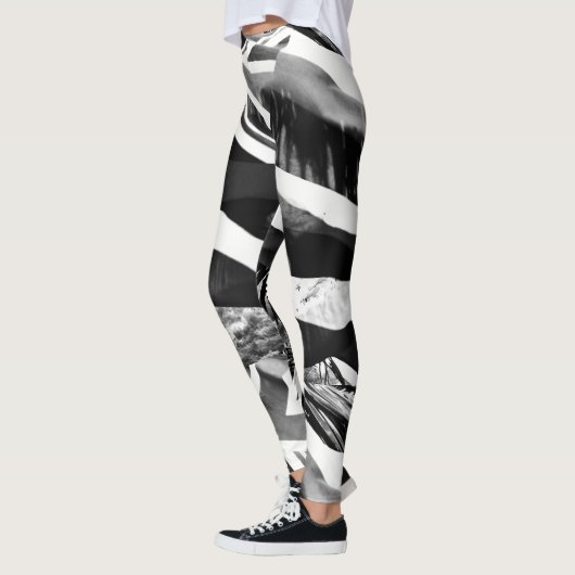 Hawaiiaanse vlag in Monotone Leggings (Links)