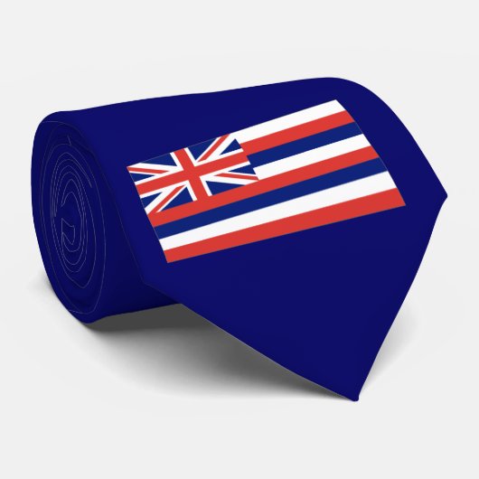 Hawaiiaanse vlag stropdas (Opgerold)