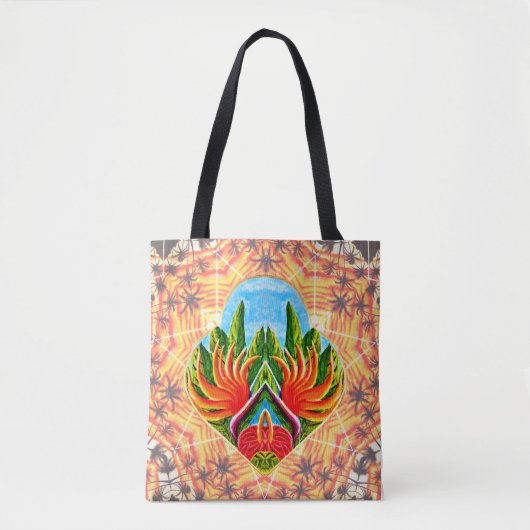 Hawaiiaanse vogels van het paradijs tote bag (Voorkant)