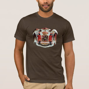 Hawaiiaanse wapenlaag t-shirt