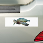 Hawaiiaanse Zee schildpad Bumpersticker (Op auto)
