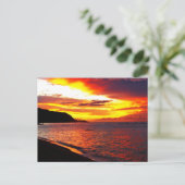 Hawaiiaanse zonnebanken briefkaart (Staand voorkant)