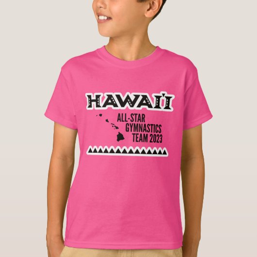 HawaiiAllStarTeam T-shirt (Voorkant)