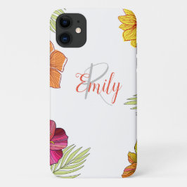 Hawaiian Aloha Floral Case-Mate iPhone Case