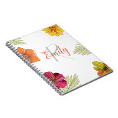 Hawaiian Aloha Floral Notitieboek (Rechterzijde)