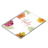 Hawaiian Aloha Floral Notitieboek (Linkerzijde)