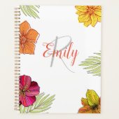 Hawaiian Aloha Floral Planner (Voorkant)
