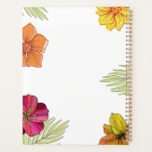 Hawaiian Aloha Floral Planner (Achterkant)