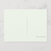 Hawaiian Aloha Flowers Pananas and Mountains Briefkaart (Achterkant)