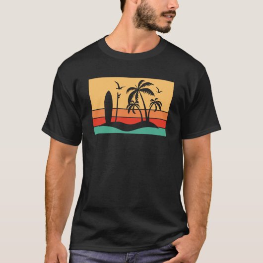 Hawaiian Aloha Hawaii Tiki Pinapple Summer T-shirt (Voorkant)