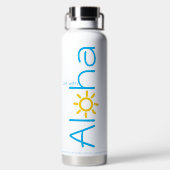 Hawaiian Aloha Kano waterfles (Achterkant)