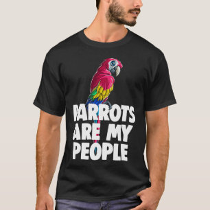 Hawaiian Aloha Parrots zijn mijn volk T-shirt