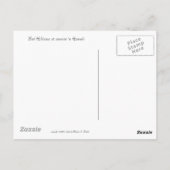 Hawaiian Aloha Red Hibiscus Flower Briefkaart (Achterkant)