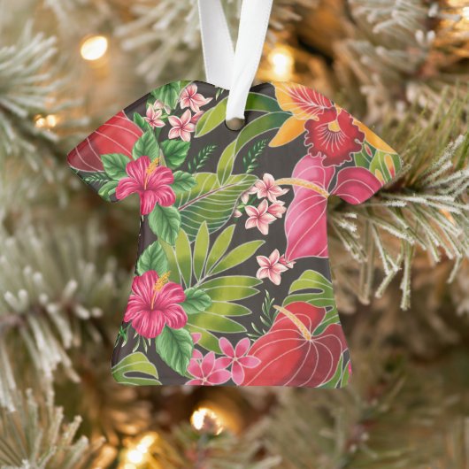 Hawaiian Aloha Shirt kerstversiering Ornament (Boom)