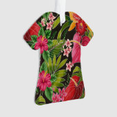 Hawaiian Aloha Shirt kerstversiering Ornament (voorkant)