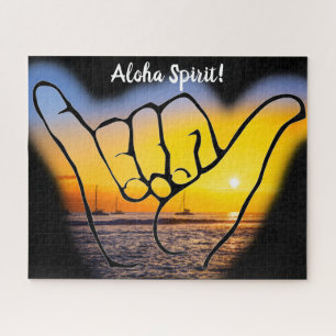 Hawaiian Aloha Spirit, ook bekend als Hang Loose Legpuzzel
