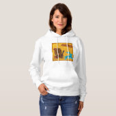 Hawaiian Aloha Tiki Bar Retro Luau Party Hoodie (Voorkant volledig)