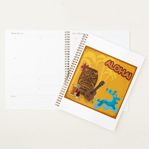 Hawaiian Aloha Tiki Bar Retro Luau Party Planner