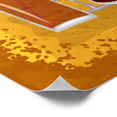 Hawaiian Aloha Tiki Bar Retro Luau Party Poster (Hoek)