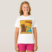 Hawaiian Aloha Tiki Bar Retro Luau Party T-shirt (Voorkant volledig)