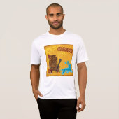 Hawaiian Aloha Tiki Bar Retro Luau Party T-shirt (Voorkant volledig)